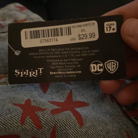 New Shorts perfect for 4th of July DC brand Harley Quinn - Picture 8 of 9